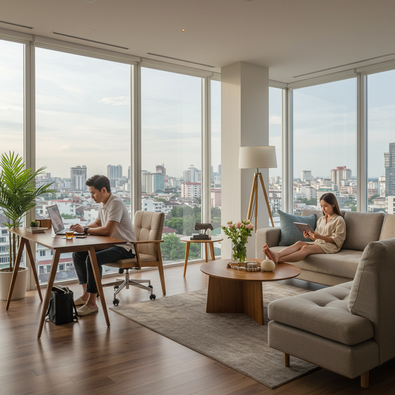 เพนท์เฮ้าส์ ทำไมถึงเป็นโฮมออฟฟิศในฝันอย่างแท้จริง